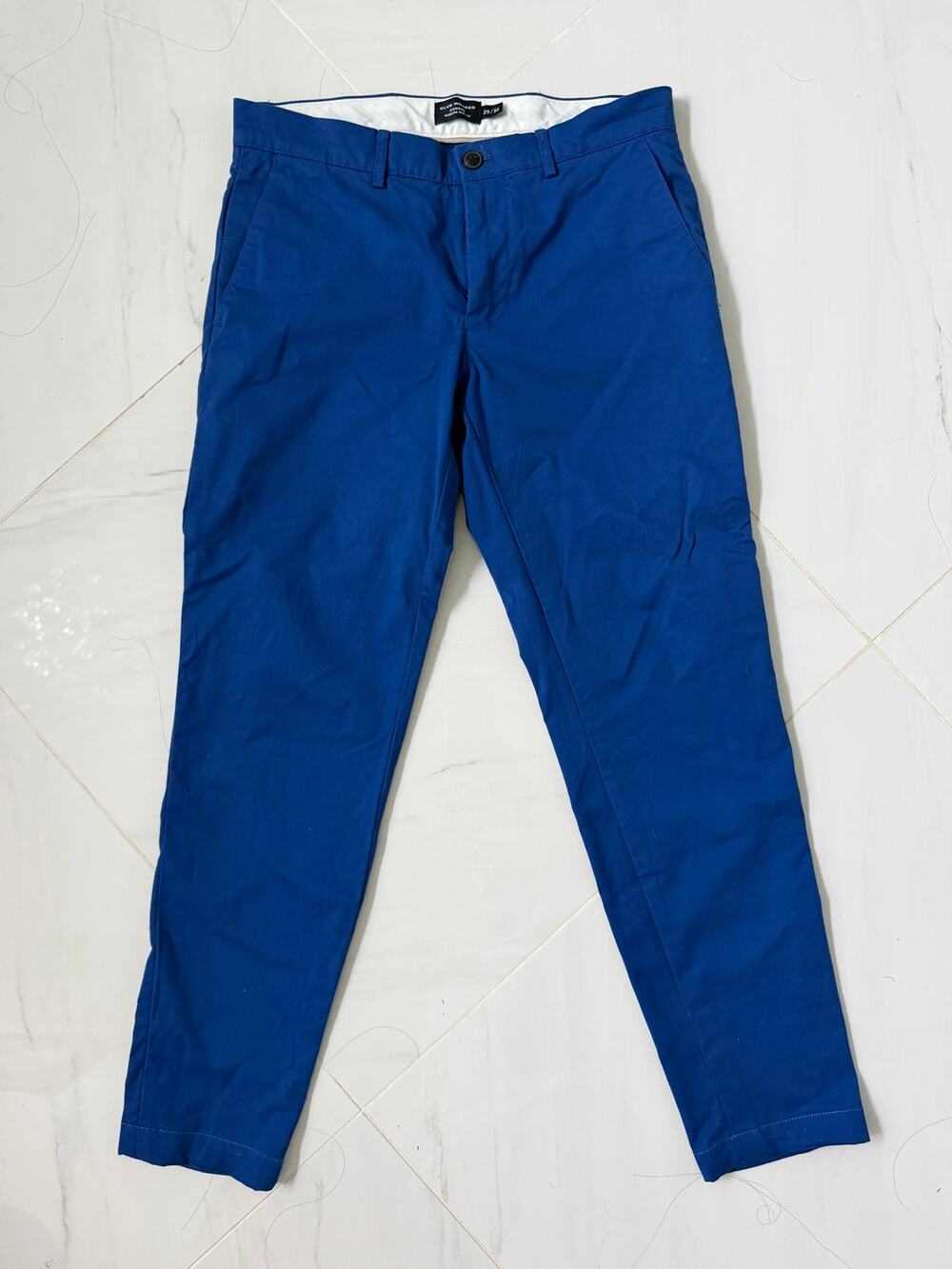 Club Monaco Connor Royal Blue Modern Slim Chinos 29x30Pants